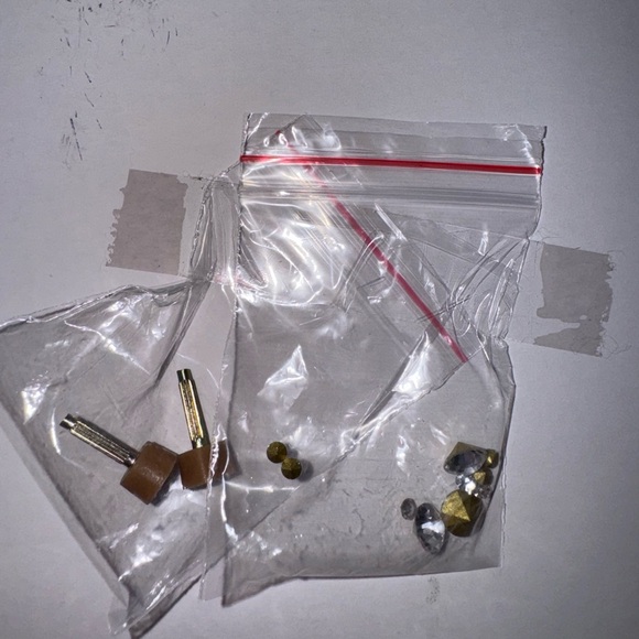 Badgley Mischka Satin Heels in Midnight Blue - Picture 4 of 10